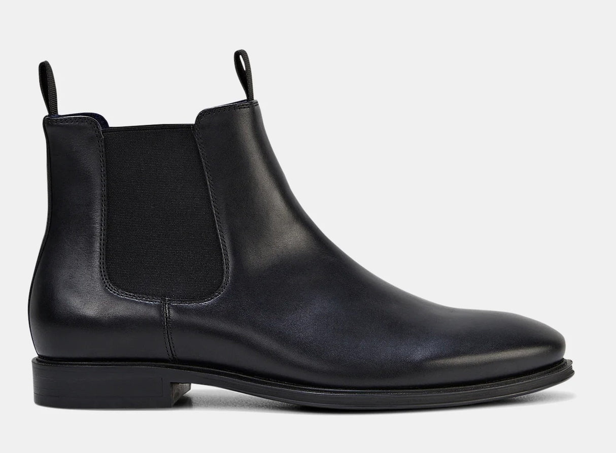 Julius Marlow Longreach Leather Chelsea Boots in Black