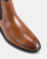 Julius Marlow Longreach Leather Chelsea Boots in Cognac