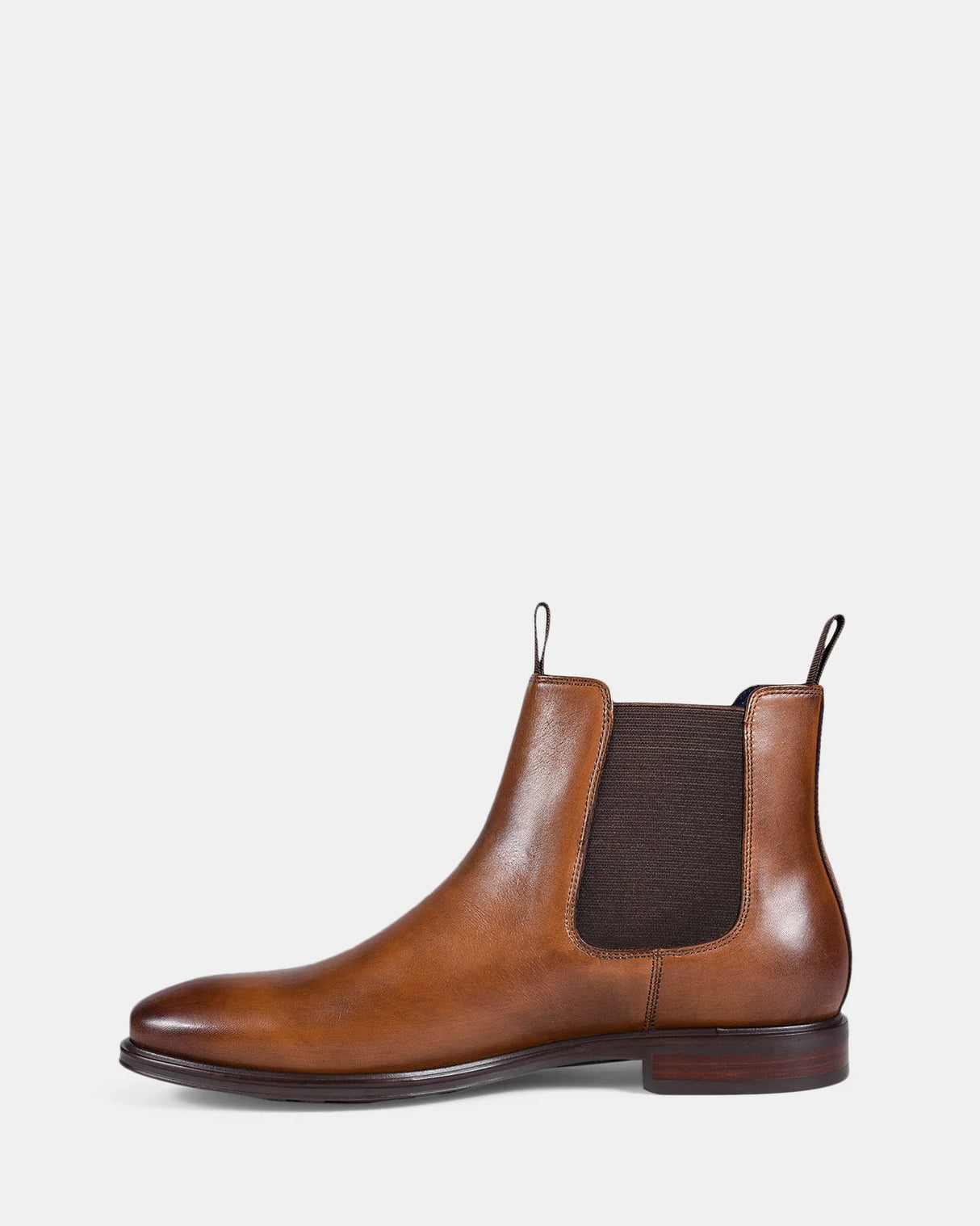 Julius Marlow Longreach Leather Chelsea Boots in Cognac