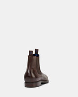 Julius Marlow Longreach Leather Chelsea Boots in Mocha