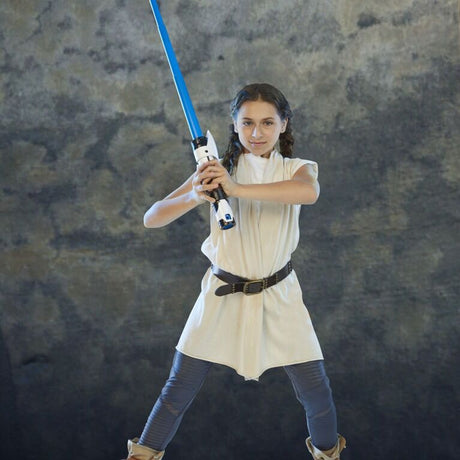 Star Wars Lightsaber Forge Obi-Wan Kenobi Extendable Blue Lightsaber Toy