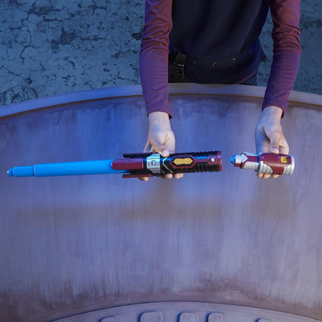 Star Wars Lightsaber Forge Anakin Skywalker Extendable Blue Lightsaber Toy