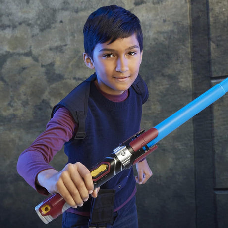 Star Wars Lightsaber Forge Anakin Skywalker Extendable Blue Lightsaber Toy