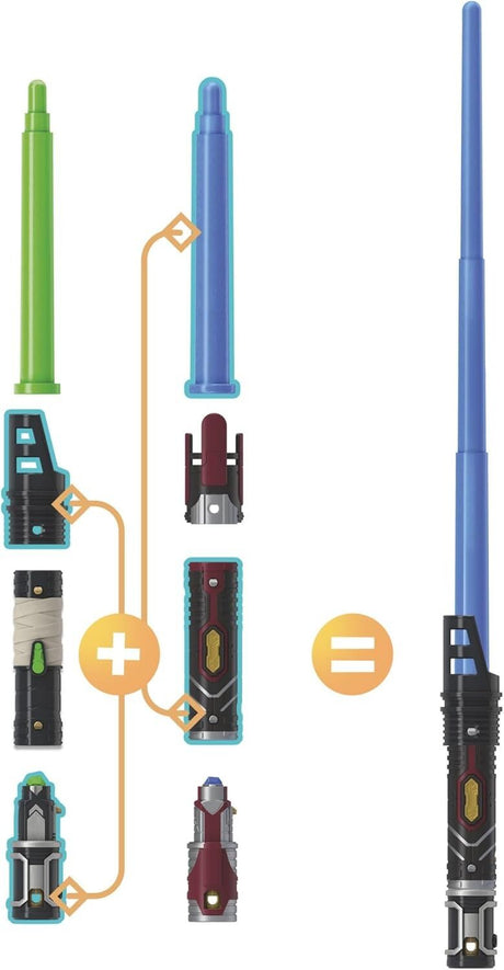 Star Wars Lightsaber Forge Luke Skywalker Green Customizable Lightsaber Toys for Kids