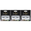 3x Eylure Luxe 3D Aurora Faux Mink Lashes (Pack)