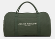 Julius Marlow Canvas Duffle Bag in Green