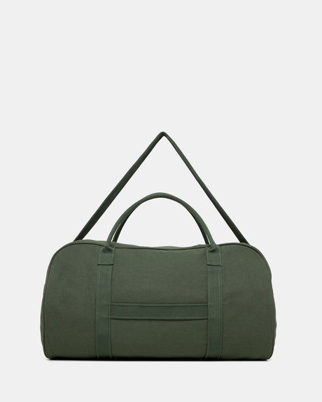 Julius Marlow Canvas Duffle Bag in Green