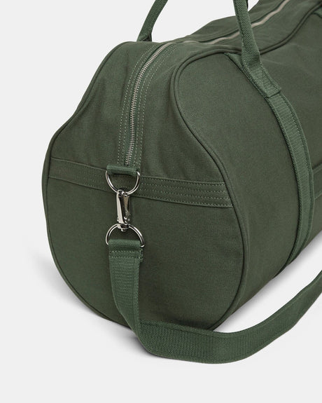 Julius Marlow Canvas Duffle Bag in Green