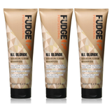 3x Fudge Professional 250ml All Blonde Colour Lock Shampoo Pack (Colour Fade Protection)