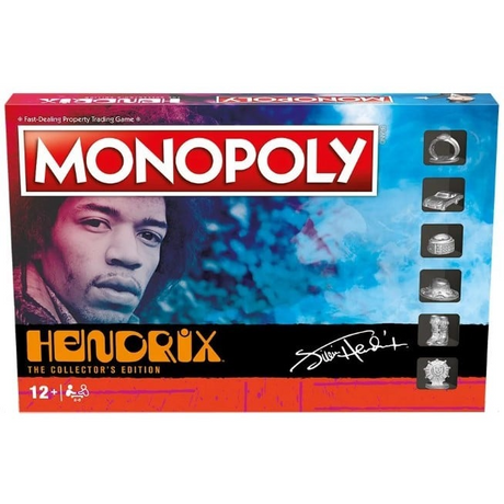 Monopoly Hendrix The Collectors Edition 12+ Board Game