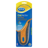 1 Pair Scholl Womens GelActiv Work Insoles w/ Odour Control in Size 3.5-7.5UK