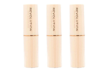 3x Revolution Fast Base Stick Cream Foundation 6.2g Face Makeup - F1 Dewy Finish