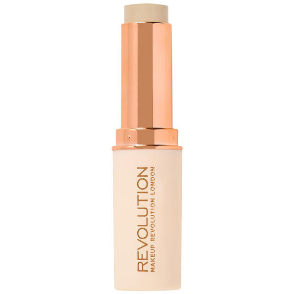 3x Revolution 6.2g Fast Base Stick Cream Foundation Dewy Finish - F1