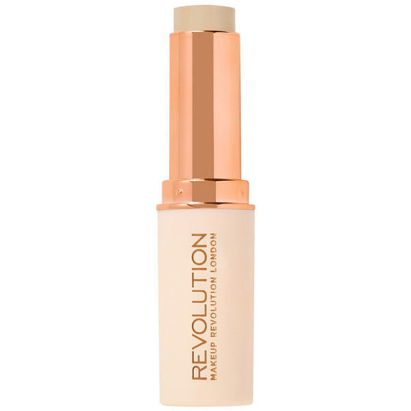 Revolution Fast Base Stick Cream Foundation 6.2g Face Makeup - F1 Full Coverage