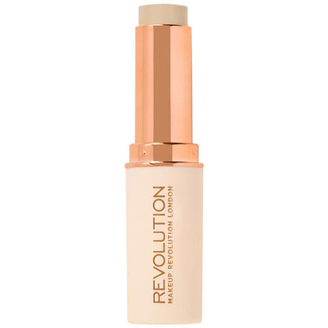 Revolution Fast Base Stick Cream Foundation 6.2g Face Makeup - F1 Full Coverage