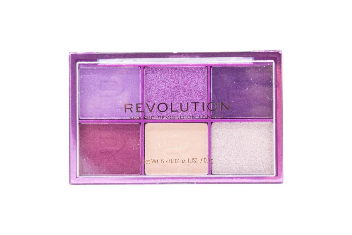 3x Revolution Mini Shadow Palette Mini Colour Reloaded Eye Shadow - Purple Please