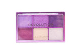 3x Revolution Mini Shadow Palette Mini Colour Reloaded Eye Shadow - Purple Please