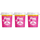 3x The Pink Stuff Miracle Laundry Oxi Powder Stain Remover 1kg Bulk Pack - Colours & Whites