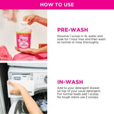 The Pink Stuff Miracle Laundry Oxi Powder Stain Remover 1kg - Colours & Whites