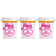 3x The Pink Stuff Miracle Laundry Oxi Powder Stain Remover 1kg Bulk Pack - Whites