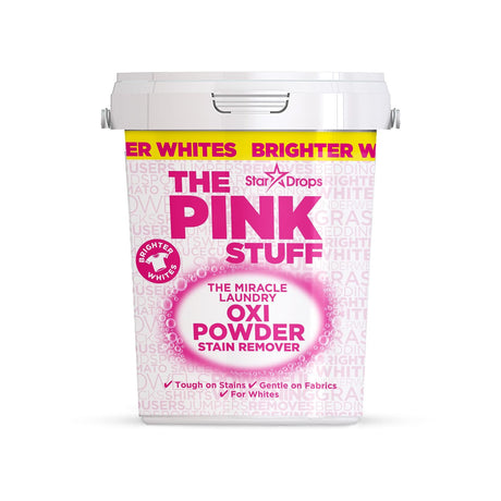 The Pink Stuff Miracle Laundry Oxi Powder Stain Remover 1kg - Whites