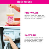 The Pink Stuff Miracle Laundry Oxi Powder Stain Remover 1kg - Whites