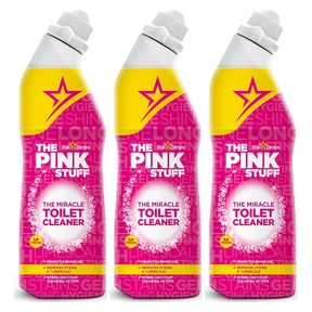 3x The Pink Stuff Miracle Toilet Cleaner Foam 750ml Pack - Limescale & Stain Remover