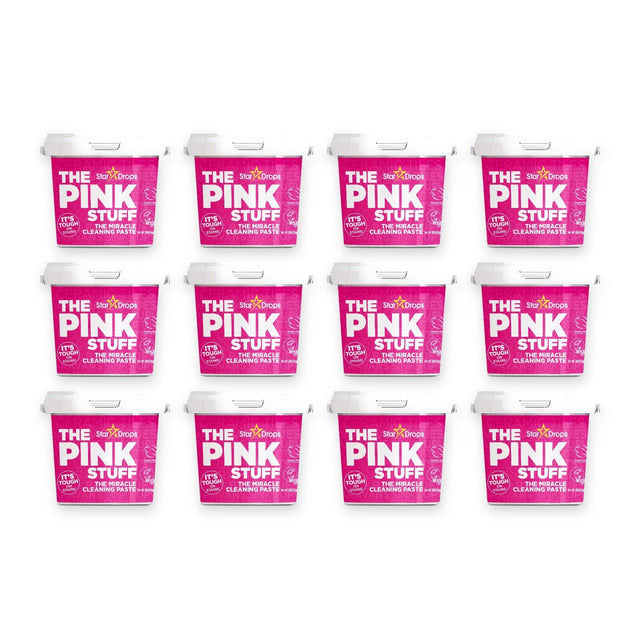 12x The Pink Stuff 850g Miracle Cleaning Paste Multi Surface Stain Remover Cleaner