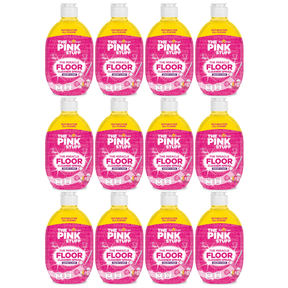 12x The Pink Stuff Miracle Floor Cleaner Spray 750ml Bulk Pack - Squirt & Mop (No Bucket)