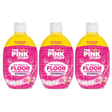 3x The Pink Stuff Miracle Floor Cleaner Spray 750ml Pack - Squirt & Mop (No Bucket)