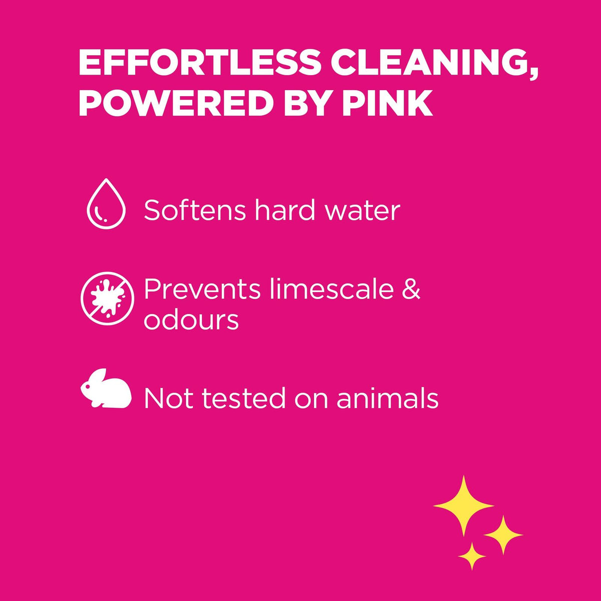 3x The Pink Stuff Miracle Washing Machine Cleaner 1L Bulk Pack - Power Limescale Gel