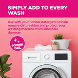The Pink Stuff 1L Miracle Power Limescale Gel Washing Machine Cleaner