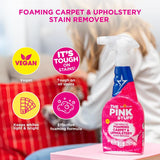 The Pink Stuff 500mL Miracle Foaming Carpet Upholstery Stain Remover Oxi Spray