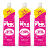 3x The Pink Stuff Miracle Cream Cleaner 500ml Pack - Multi-Purpose (Household Surfaces)