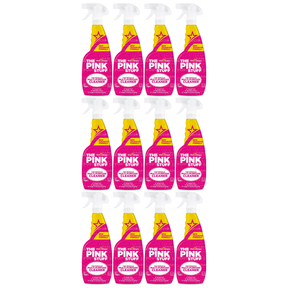 12x The Pink Stuff Stardrops Miracle Multi Purpose Cleaner Spray 750ml Bulk Pack - Pink