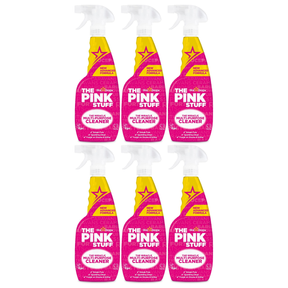 6x The Pink Stuff Stardrops Miracle Multi Purpose Cleaner Spray 750ml Bulk Pack - Pink