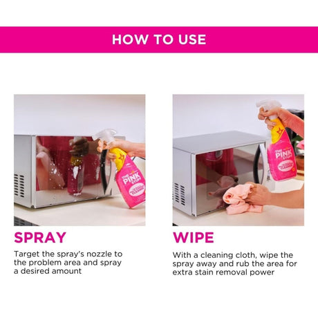 6x The Pink Stuff Stardrops Miracle Multi Purpose Cleaner Spray 750ml Bulk Pack - Pink
