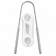 10pcs Dental Floss Picks & Stainless Steel Tongue Scraper Kit Set