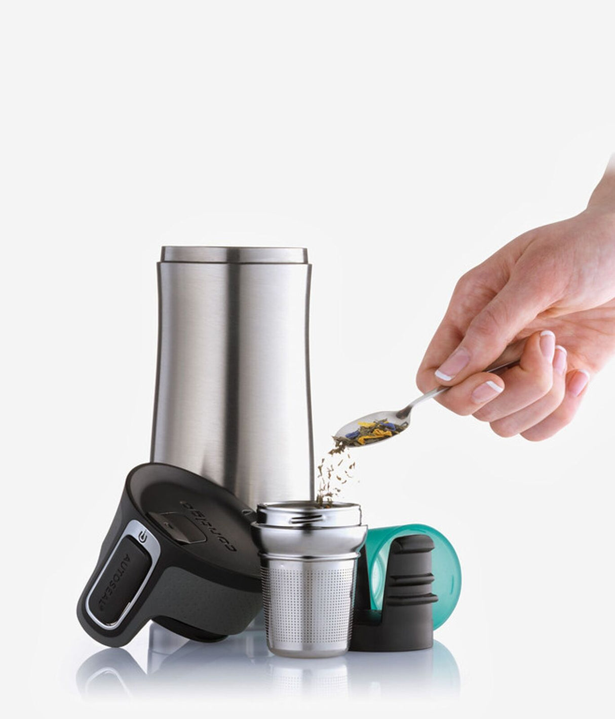 Contigo Stainless Steel Tea Infuser for West Loop Models with Drip Cup