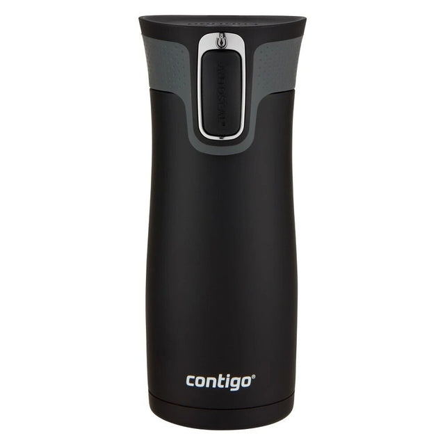 Contigo West Loop Autoseal Travel Mug 473ml Stainless Insulated - Matte Black