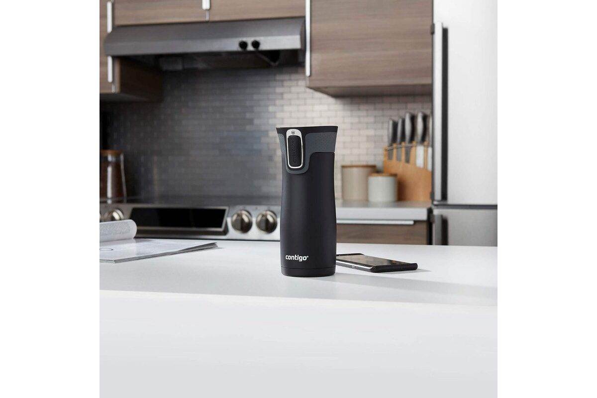 Contigo West Loop Autoseal Travel Mug 473ml Stainless Insulated - Matte Black