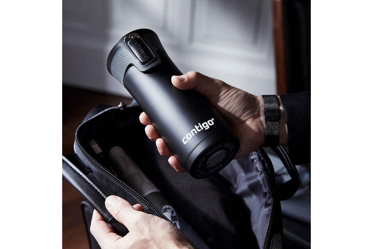 Contigo West Loop Autoseal Travel Mug 473ml Stainless Insulated - Matte Black
