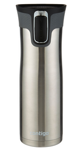Contigo 591ml Westloop Autoseal Mug Tumbler Stainless Steel -  Silver