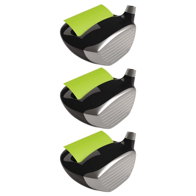 3x Post-it Pop-Up Notes Golf Dispenser 76x76mm - GOLF-330 (Bulk Pack)