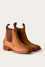 Ringers Western Kununurra Mens Leather Chelsea Boots - Tan (EE Width)