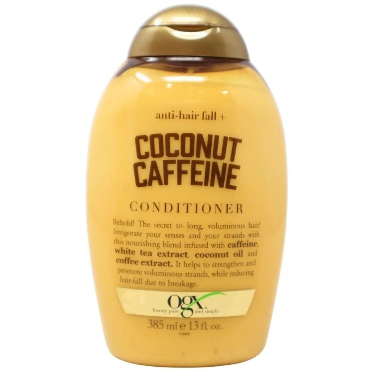 OGX 385ml Anti-Hair Fall Conditioner Coconut Caffeine