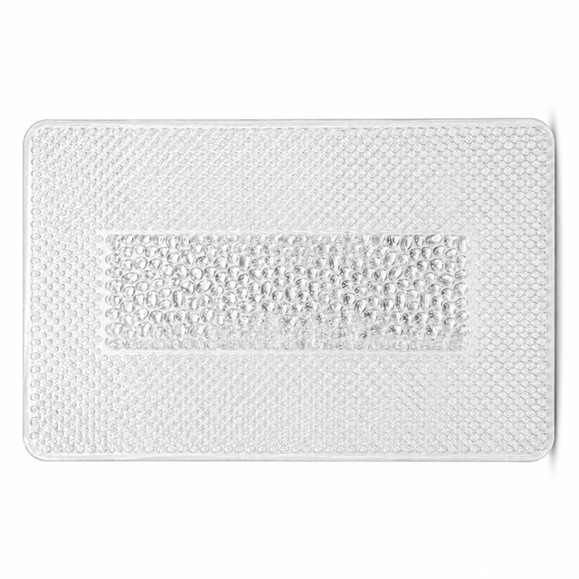 Non-Slip Soft Bath Mat w/ Suction Cups (40x68cm)