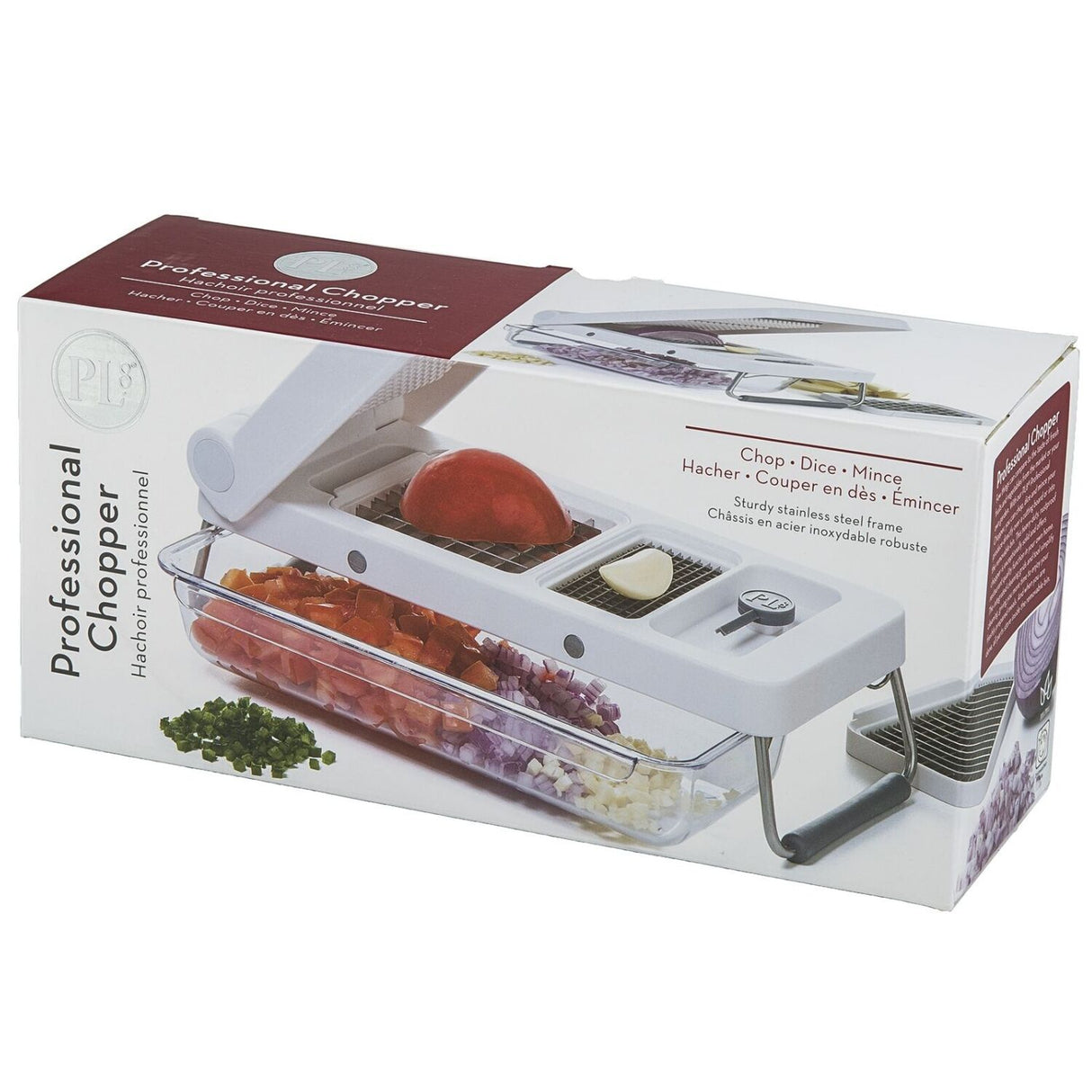 Progressive PL8 Professional Vegetable Chopper Dicer Mincer Stainless Steel