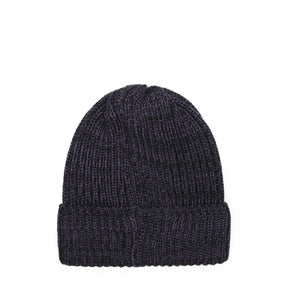 Unisex Winter Acrylic Knitted Beanie - Black (Thermal Ski Hat)