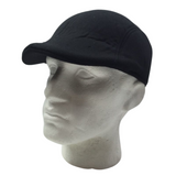 Mens Driving Cabbie Flat Cap - Black (Gatsby 20s Ivy Hat)